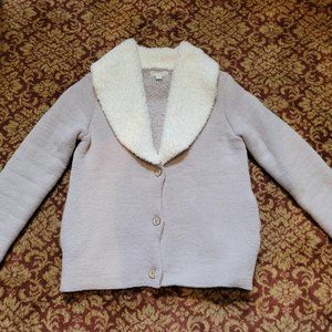 Barefoot Dreams Cozy Chic Faux Shearling Cardi